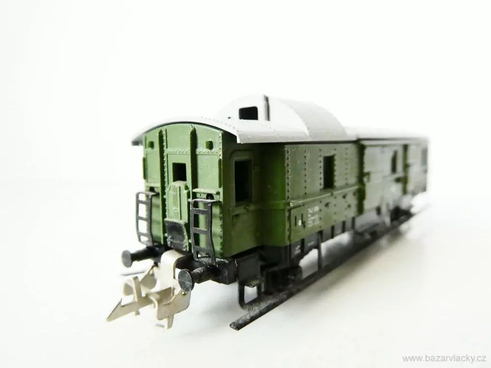 TT ZEUKE Služební zavazadlový vůz 742 009 DR PĚKNÝ STAV