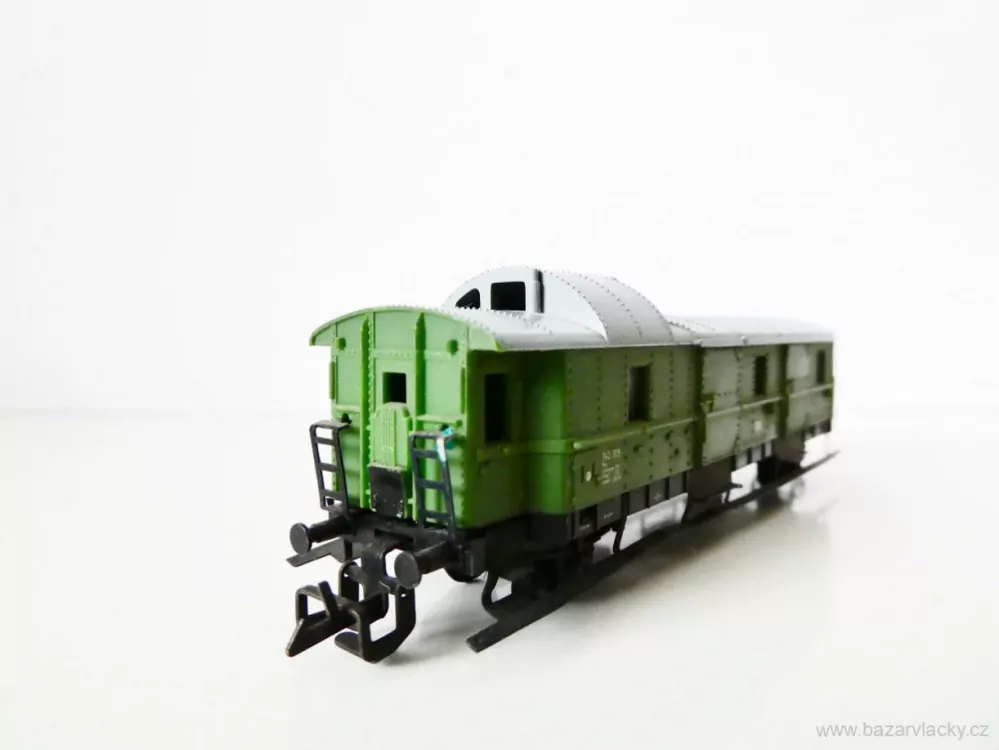 TT ZEUKE Služební zavazadlový vůz 742 009 DR 