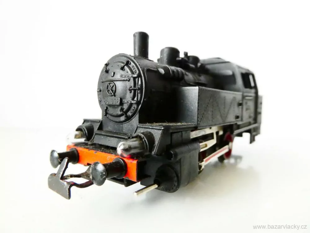 H0 PIKO Parní lokomotiva BR 80 018 DR OSVĚTLENÁ PĚKNÝ STAV