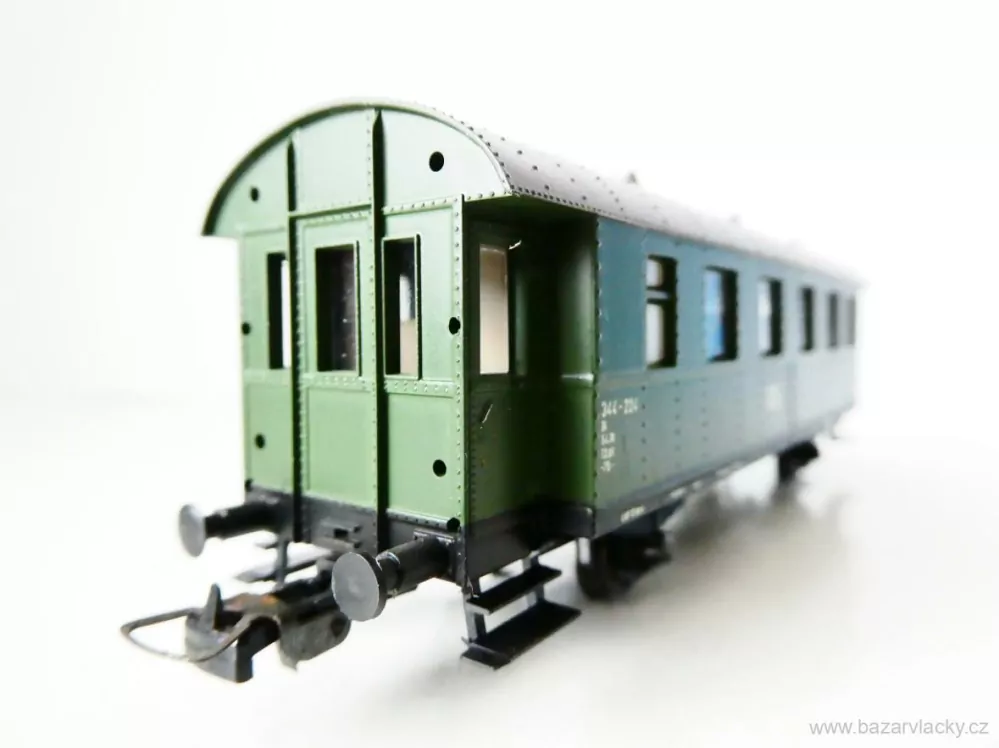 H0 NOVÉ PREFO Osobní vůz 344-224 DR PĚKNÝ STAV vč. doplňků
