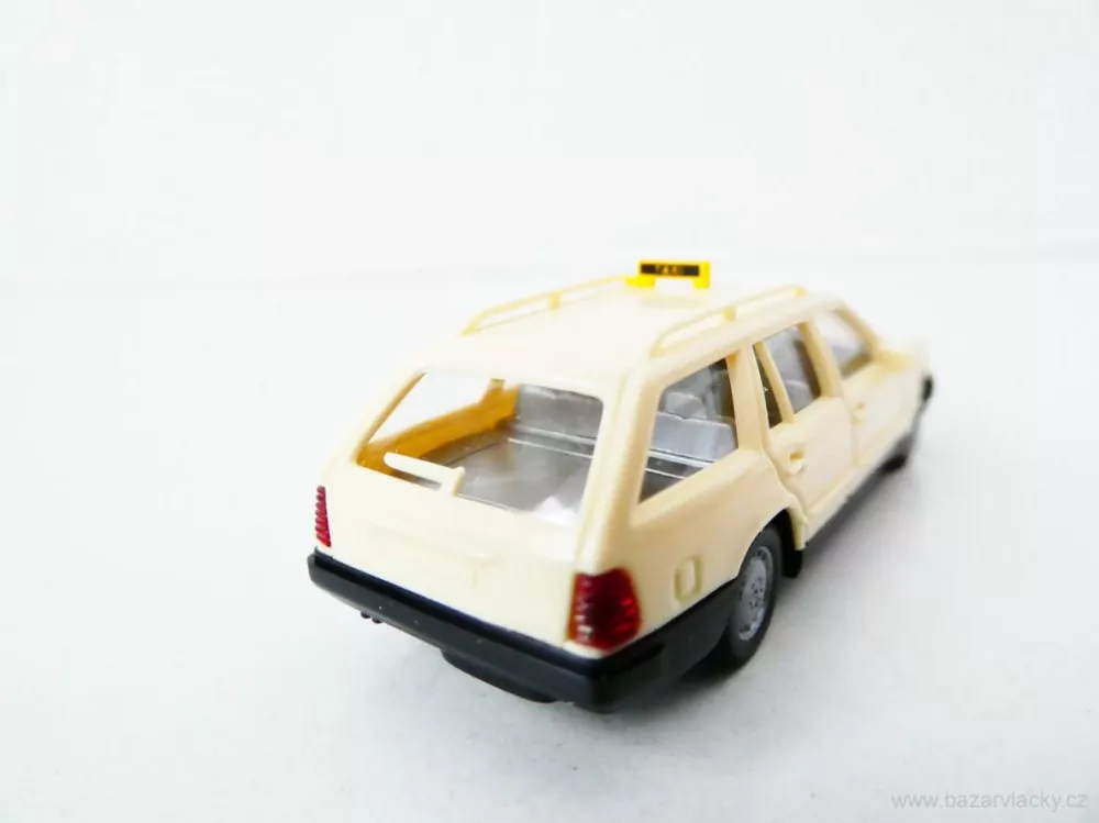 H0 Wiking 14901 TAXI Osobní automobil Mercedes Benz 230 TE NOVÉ V KRABIČCE