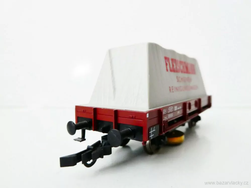 H0 FLEISCHMANN Vůz na čištění kolejí DB PĚKNÝ STAV