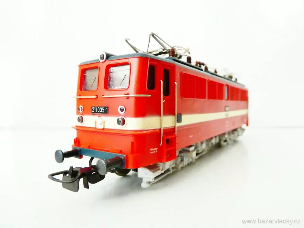 H0 PIKO Elektrická lokomotiva E 211 035-1 DR TOP STAV