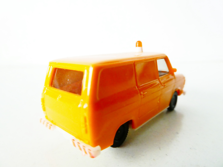 H0 HERPA Servisní dodávka Ford Transit s majákem oranžová TOP STAV