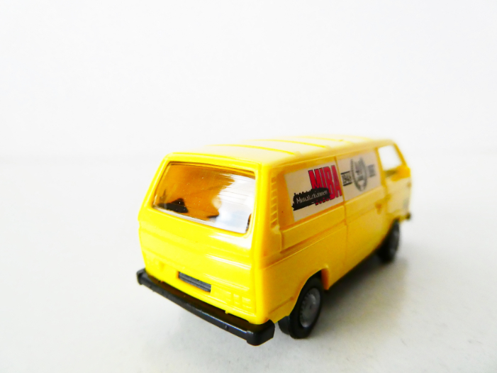 H0 HERPA VW BUS Deutsche Post MIBA 40 Jahre TOP STAV NOVÉ V KRABIČCE