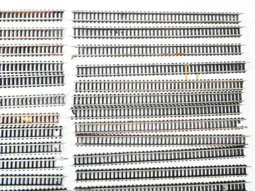 N PIKO SET 32 ks Koleje přímé 220 mm s mírným poškozením pražců