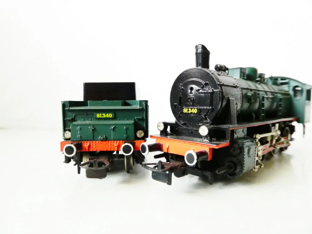 H0 PIKO Parní lokomotiva BR 55 s tendrem zelená 81340 FHS TOP STAV NEPOUŽITÁ
