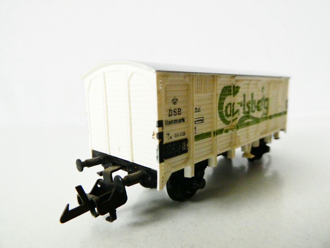 TT ZEUKE Nákladní chladírenský vůz DSB PIVO Carlsberg TOP STAV NEPOUŽITÝ