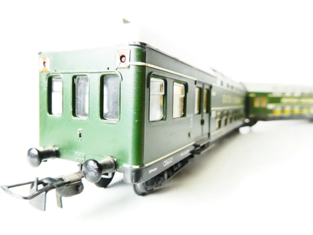 H0 SCHICHT Patrová souprava DEUTSCHE REISCHSBAHN OSVĚTLENÁ v krabičce
