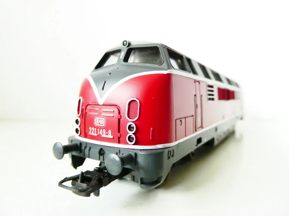 H0 LIMA L201640 Dieselová lokomotiva BR 221 149-8 DB TOP STAV NEPOUŽITÁ v orig. krabičce OSVĚTLENÁ