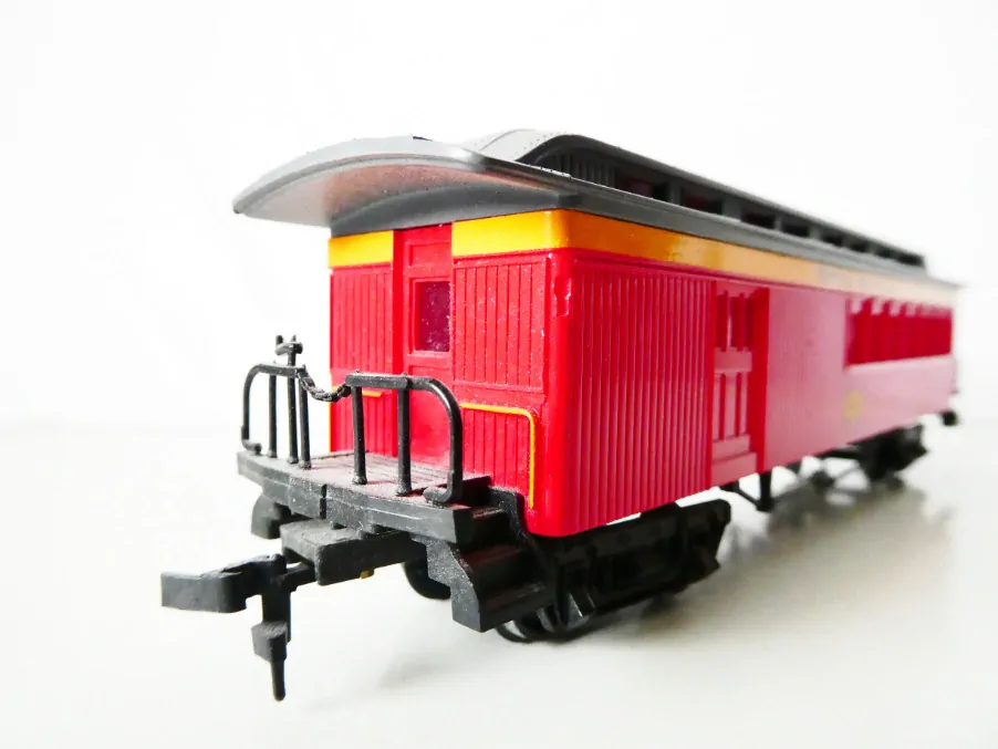 H0 BACHMANN 1423 Osobní vůz 47' Old Time COACH CENTRAL PACIFIC TOP STAV NEPOUŽITÝ v orig. krabičce