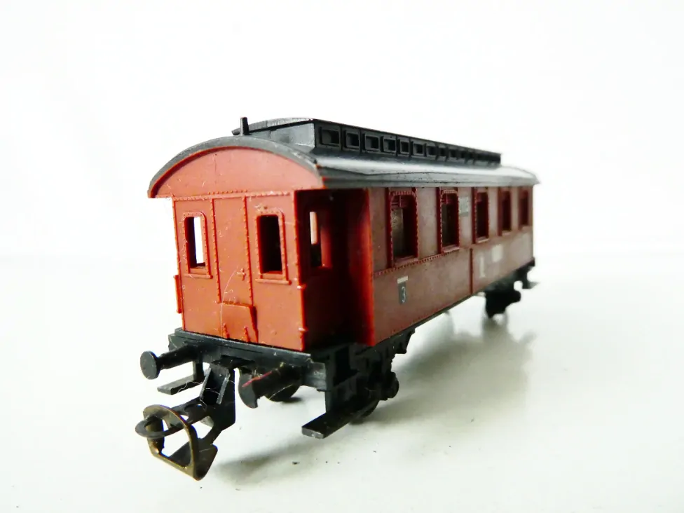 TT BTTB Osobní vůz KPEV 2115 hnědý 3. tř.