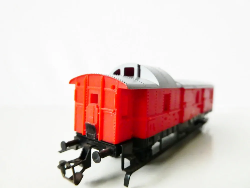 TT BTTB Služební zavazadlový vůz 50 50 93 DR červený PĚKNÝ STAV