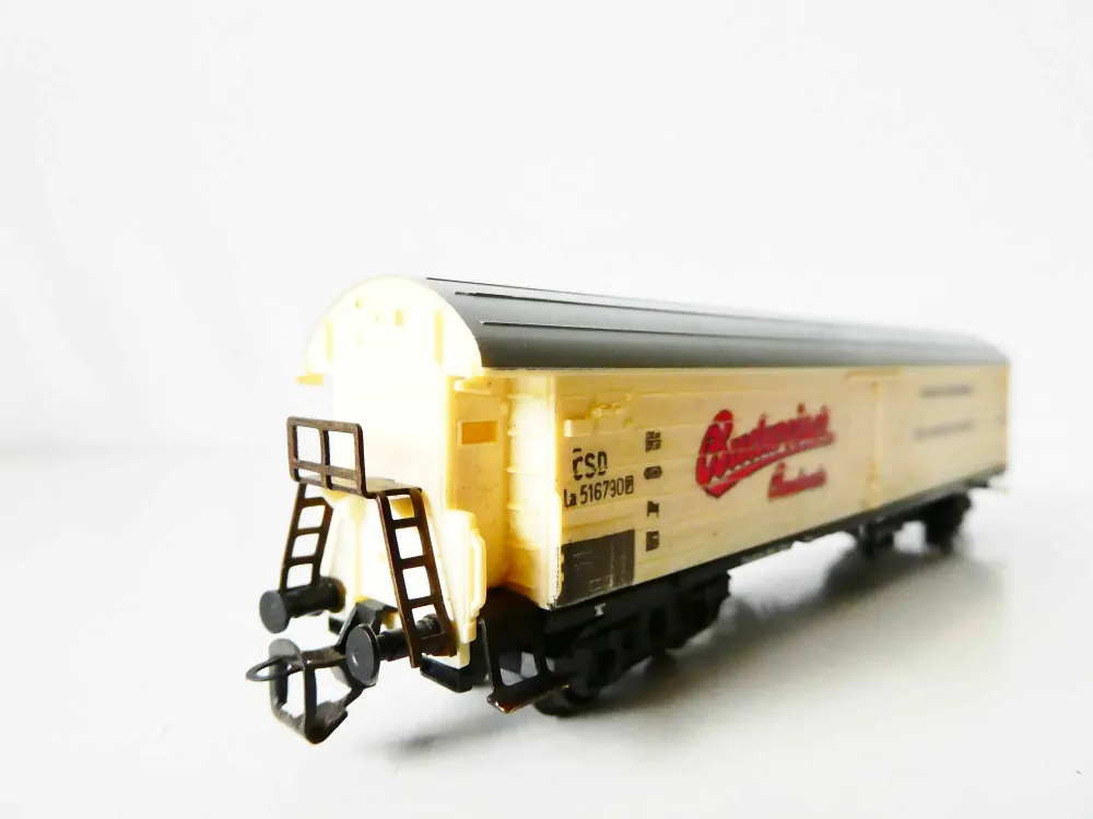TT BTTB Nákladní chladírenský vůz pivo Budweiser Budvar ČSD 