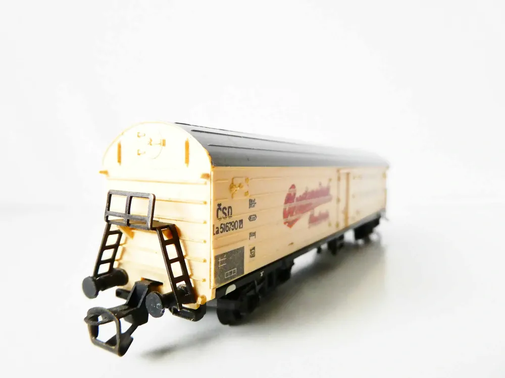TT BTTB Nákladní chladírenský vůz pivo Budweiser Budvar ČSD PĚKNÝ STAV v krabičce