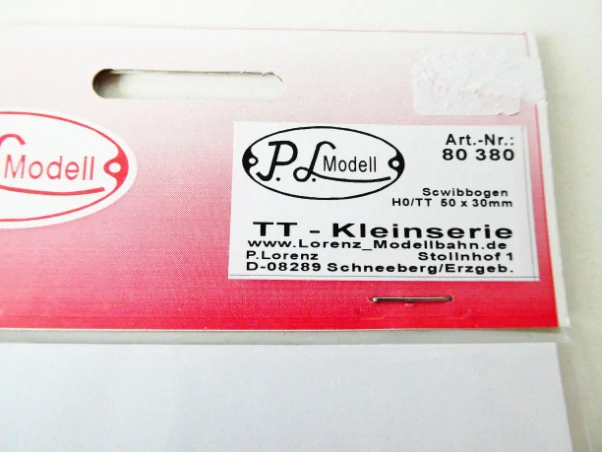 TT/H0 P.L.Modell 80380 Hornický portál kovový - stavební doplněk 5 x 3,5 cm NOVÉ orig. zabalené