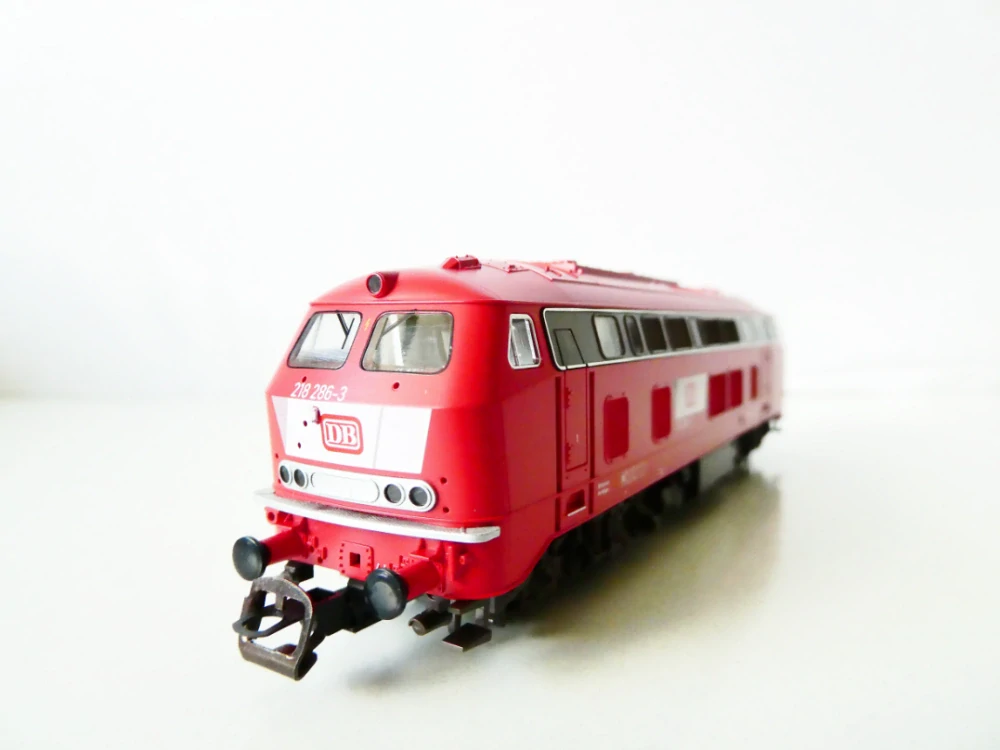TT TILLIG 02705 Dieselová lokomotiva BR 218 286-3 DR OSVĚTLENÁ TOP STAV NEPOUŽITÁ v orig. krabičce s doplňky a návodem NOVÁ