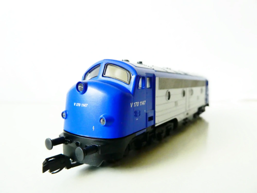 TT TILLIG 02536 Dieselová lokomotiva NOHAB V 170 1147 NEG, Ep. V - OSVĚTLENÁ TOP STAV NEPOUŽITÁ v orig. krabičce s doplňky a návodem NOVÁ