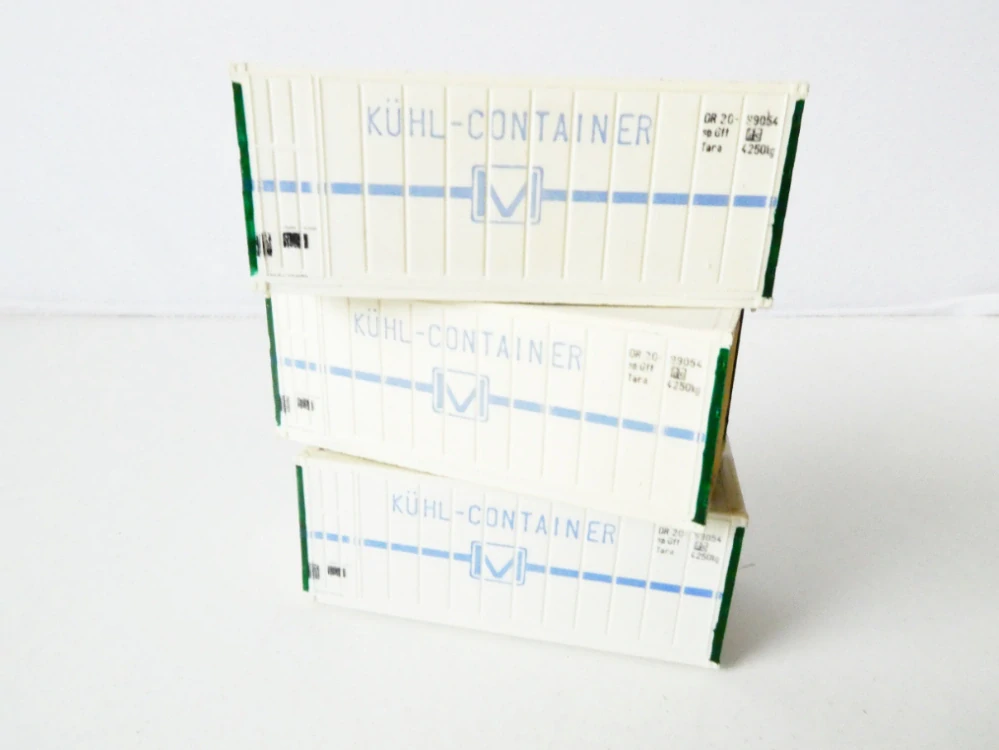 H0 SET 3 ks Kontejner KÜHL - CONTAINER M