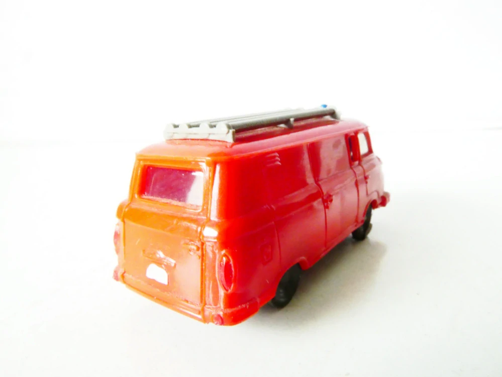 H0 Dodávka Barkas požární PĚKNÝ STAV