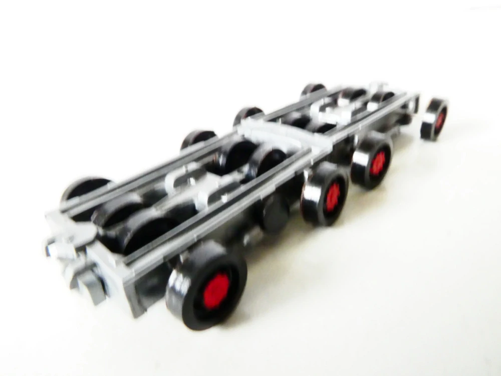 H0 Přívěs za nákladní automobil pro těžká břemena TOP STAV