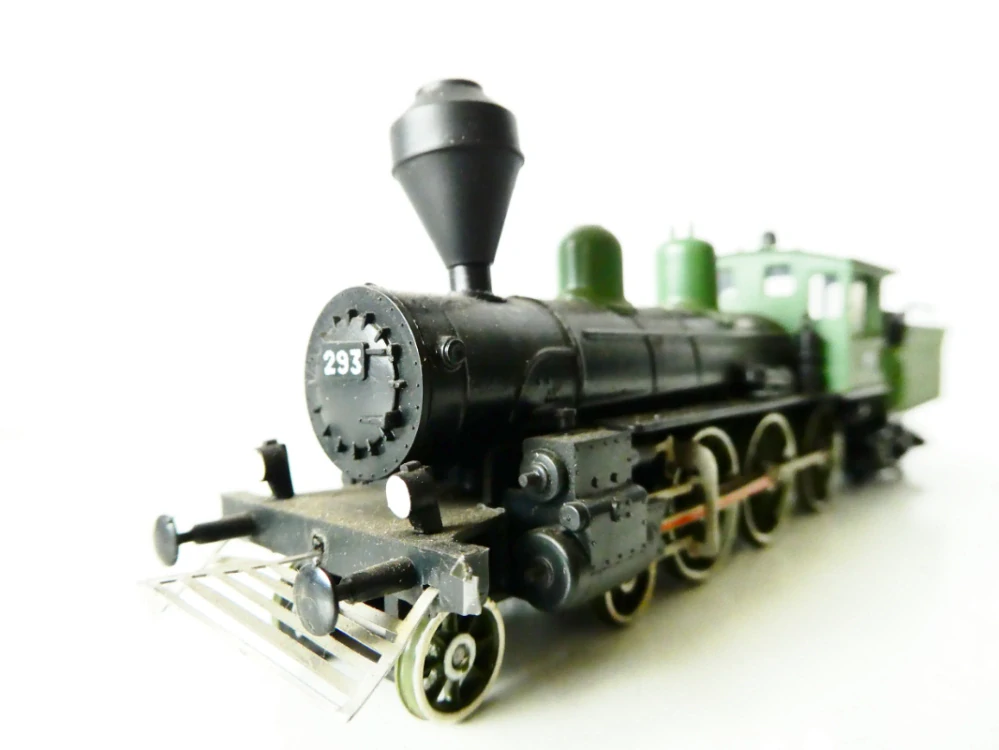 H0 Model parní lokomotivy s tendrem zn. 293 - MAKETA (bez motoru)