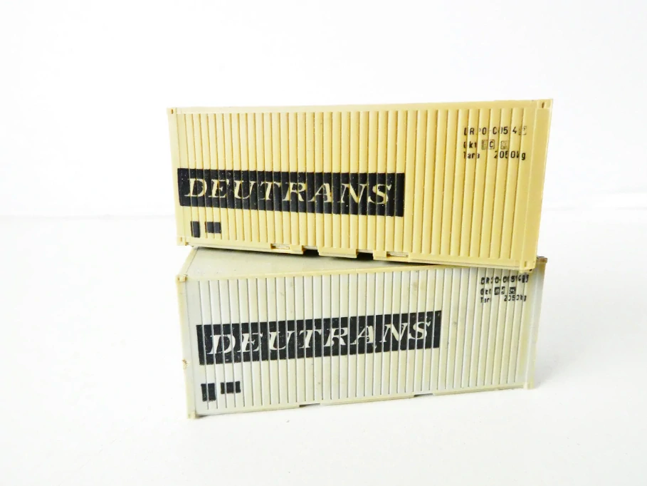 H0 SET 2 ks Kontejner DEUTRANS