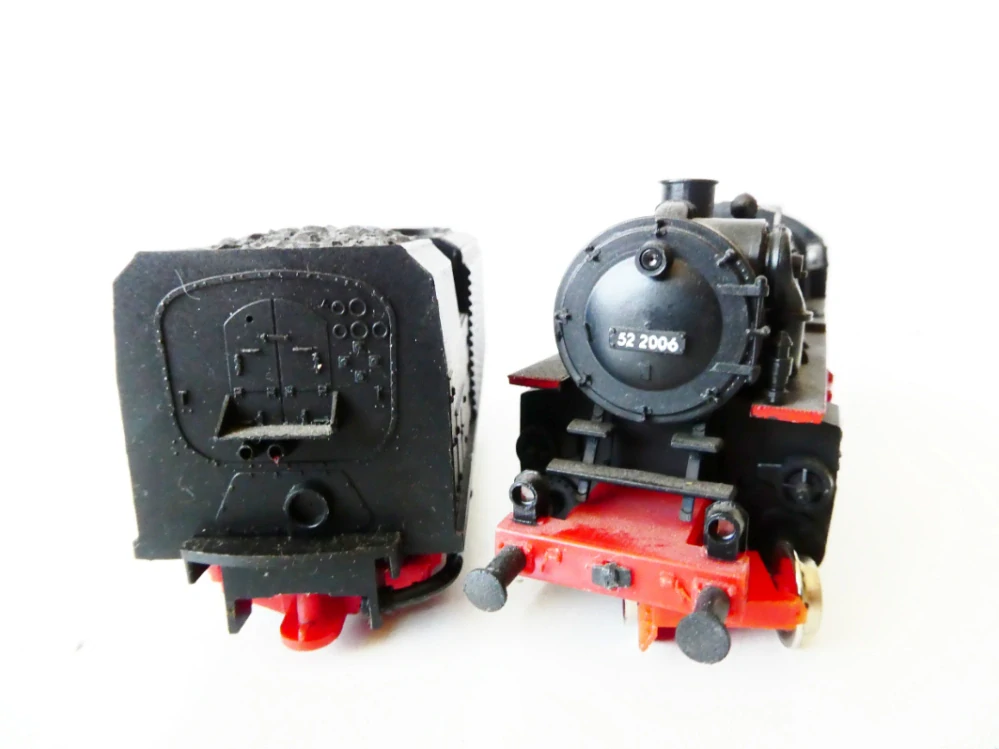 H0 PIKO Parní lokomotiva BR 52 2006 DR v krabičce