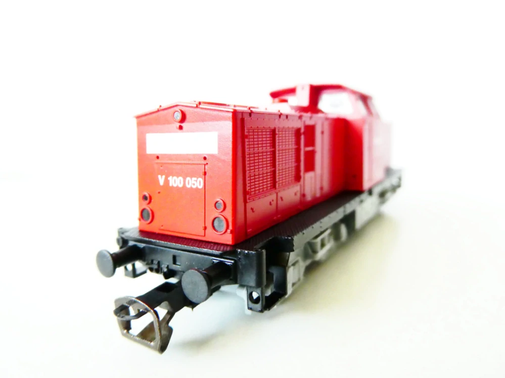 TT TILLIG 02598 Dieselová lokomotiva START V 100 050 OSVĚTLENÁ TOP STAV NEPOUŽITÁ v orig. krabičce s návodem NOVÁ