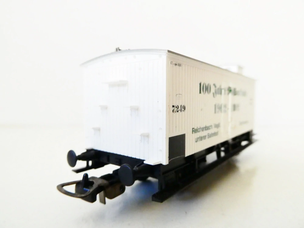 H0 PIKO Chladírenský vůz s budkou 7249 Jubilejní vůz 100 Jahre Rollbockbahn 1902-2002 K.Sächs.Sts.E.B. TOP STAV NEPOUŽITÝ