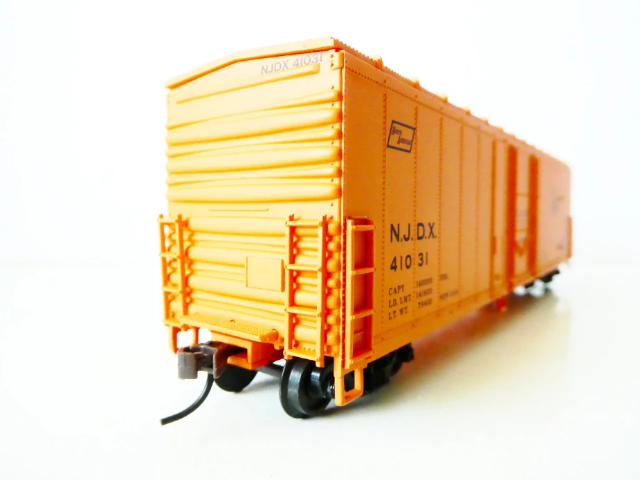 H0 Walthers 932-3460 Nákladní vůz oranžový s posuvnou stěnou N.J.D.X. 410 31 NEW JERSEY TOP STAV NEPOUŽITÝ v orig. krabičce