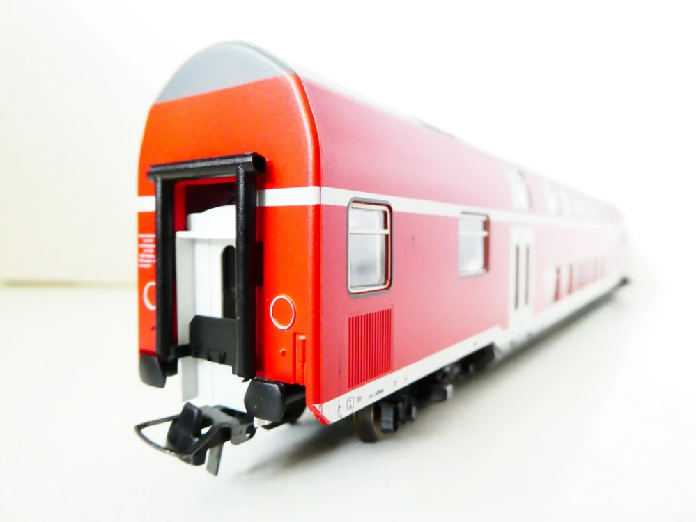 H0 TILLIG 73771 Patrový vůz 2. tř. DBzf 761 rot DB AG PĚKNÝ STAV v krabičce s doplňky a průvodním listem