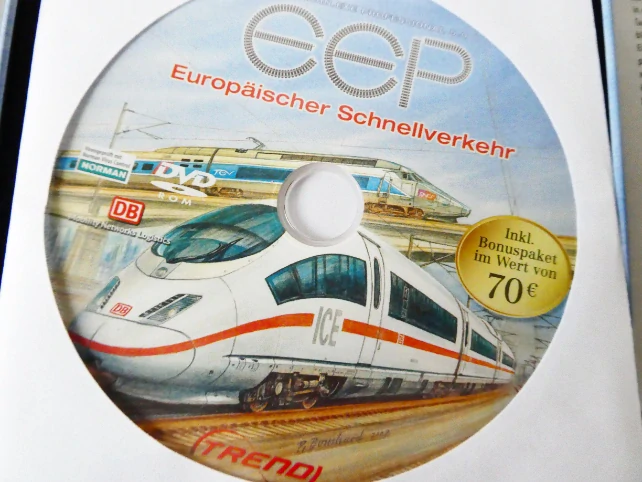 EEP Vlakový simulátor eisenbahn.exe proffessional 5.0 Plus Europäischer Schnellverkehr - zábavný simulátor v orig. balení