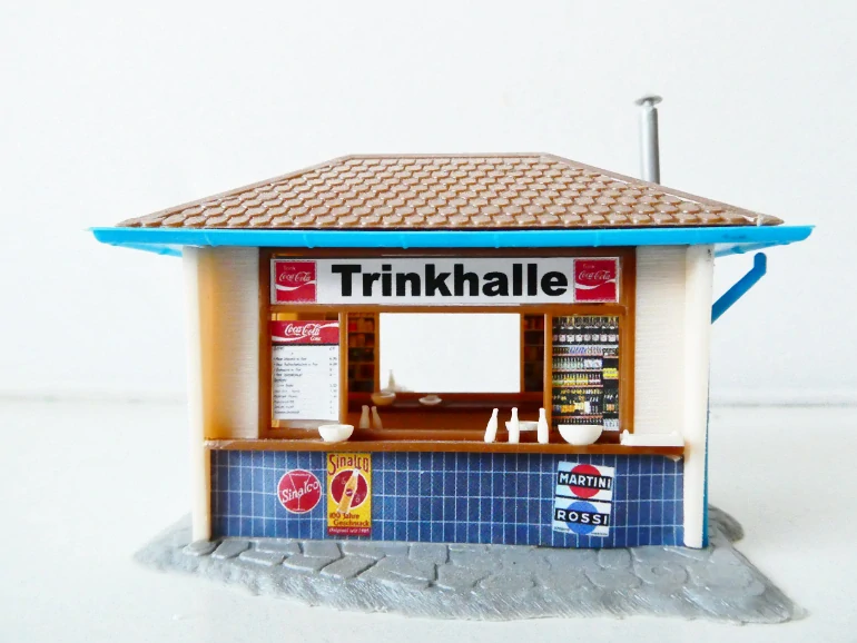 TT/H0 Stánek s občerstvením PĚKNÝ STAV
