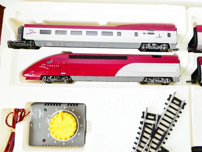 MEHANO T 680 Startovací sada THALYS 4341 PĚKNÝ STAV NEPOUŽÍVANÝ KOMPLETNÍ s průvodním listem v orig. krabici