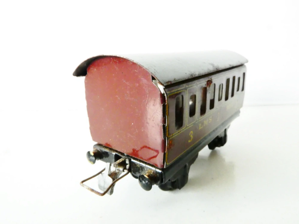 H0 TRIX TTR Osobní vůz 3. tř. 2-osý PATS PEND LMS 3012 - KOVOVÝ VŮZ - ANTIK 