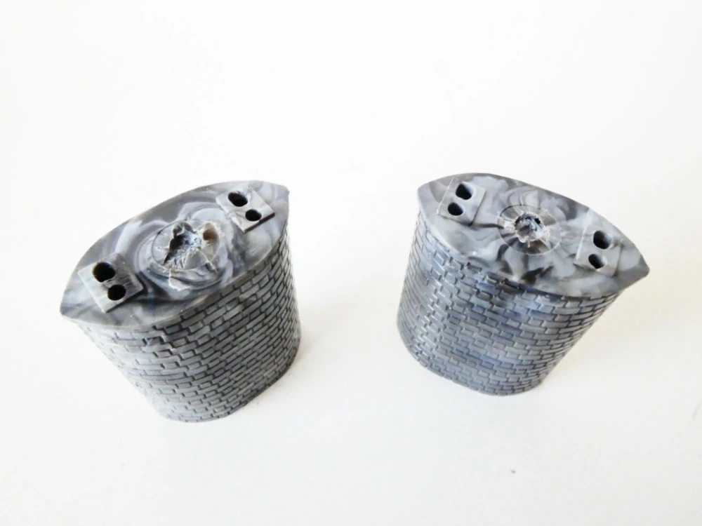 N SET 2 ks Mostní pilíř výška 5 cm