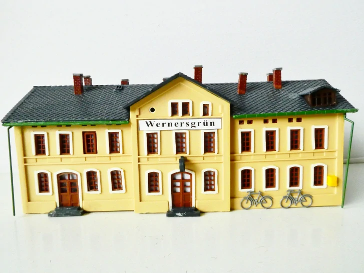 TT Nádraží Wernersgrün - budova
