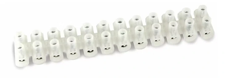 550026 Svorkovnice 2,5 mm2 12-pol transparentní 10 ks v originálním balení NOVÉ NEROZBALENÉ
