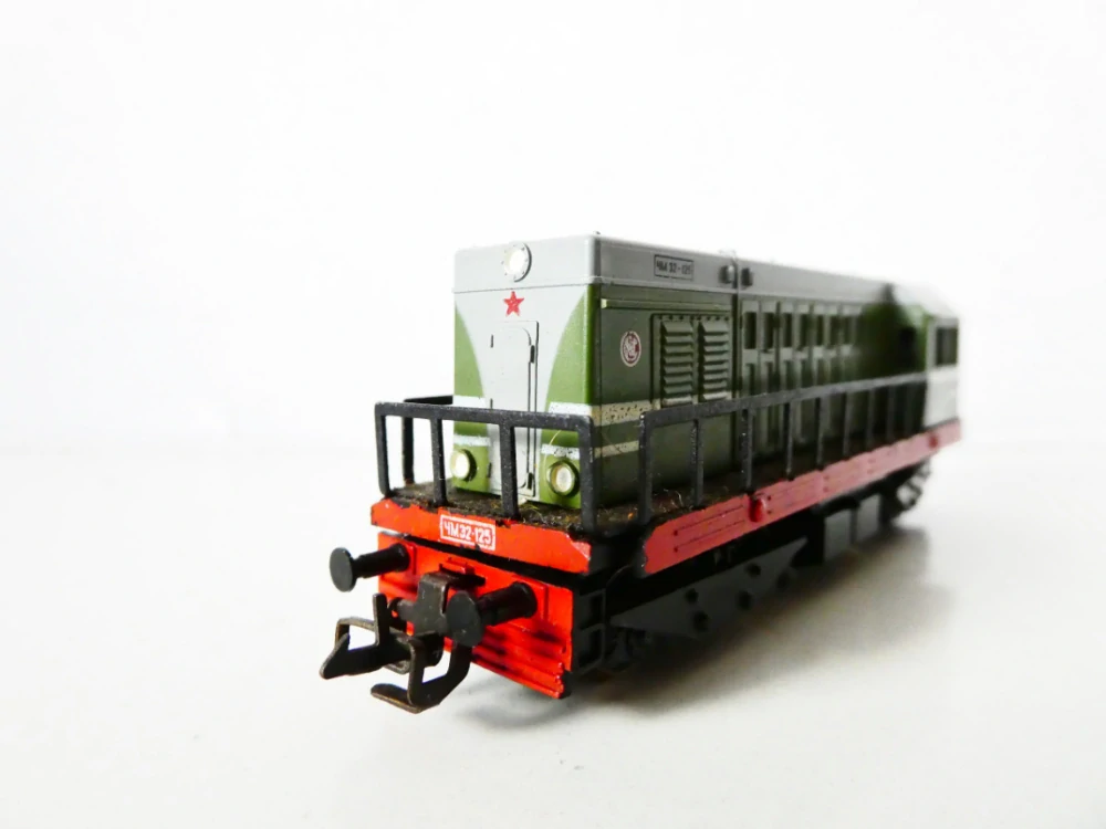 TT ZEUKE Dieselová lokomotiva ЧM32-125 CCCP PĚKNÝ STAV