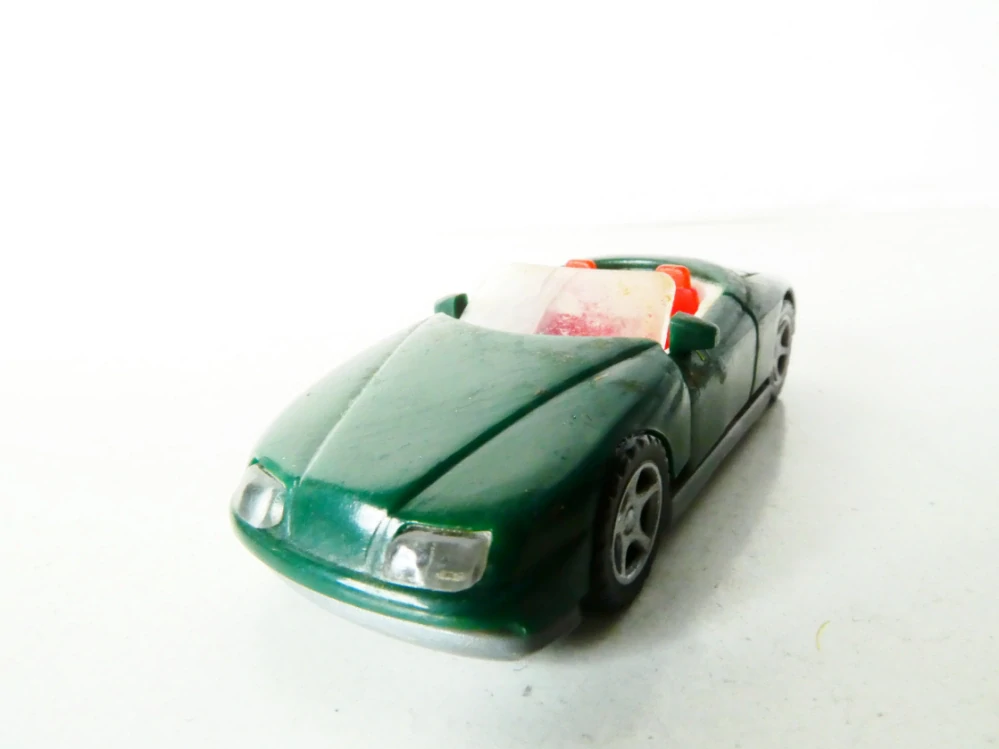 H0 Osobní automobil MERCEDES Cabriolet zelený PĚKNÝ STAV