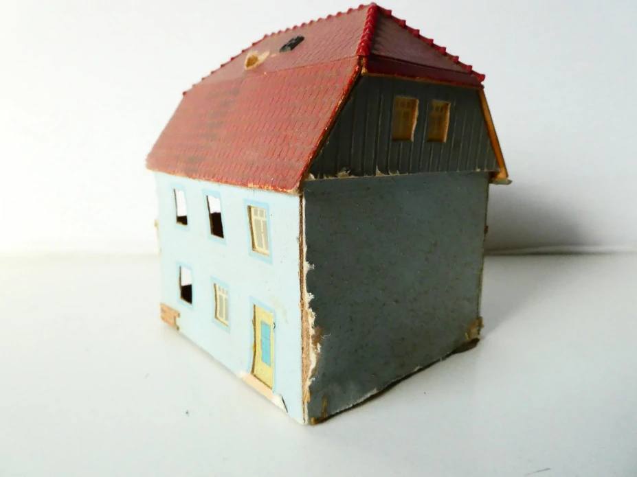 TT/H0 Dům s obchodem (papírový model)