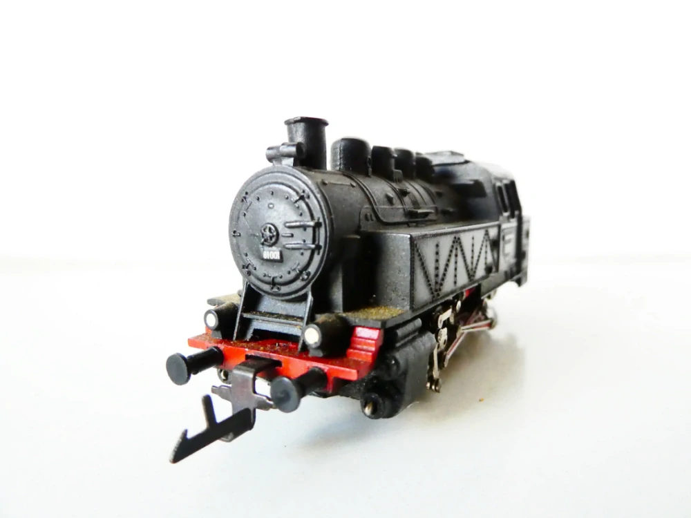 TT ZEUKE/BTTB Parní lokomotiva BR 81 001 DR PĚKNÝ STAV v krabičce
