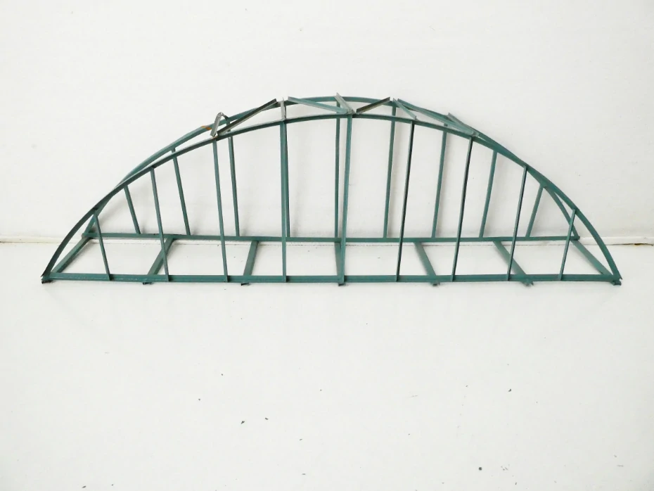 Železniční most obloukový kovový 39 x 6,5 x 11,5 cm