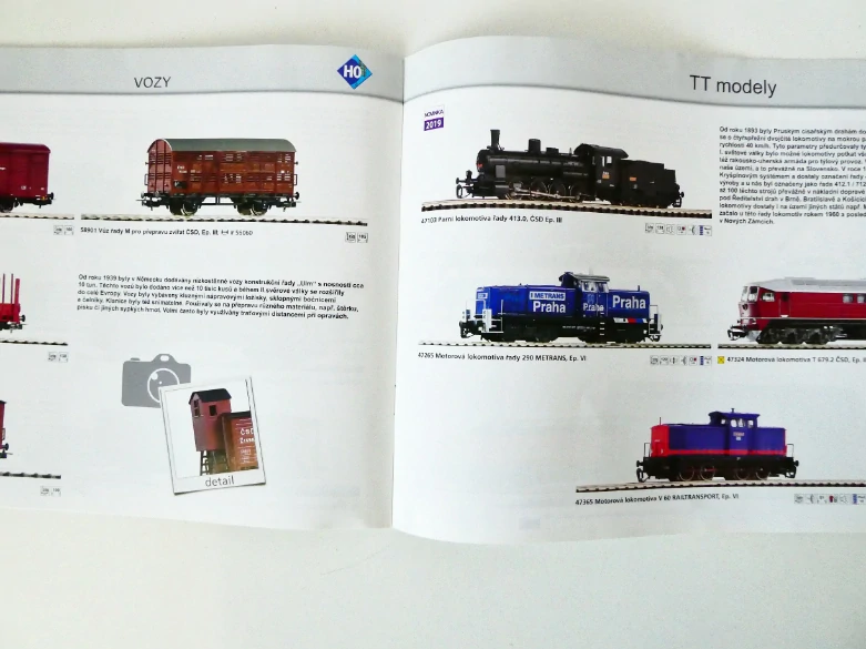 H0/TT PIKO Katalog 2019 - Modely českých a slovenských železnic