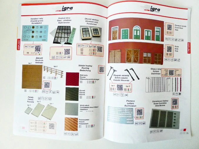 H0/TT/N IGRA Katalog 04/2018 - Budovy, doplňky