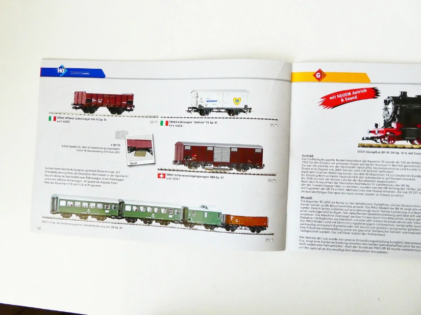H0/TT/N/G PIKO Katalog Podzimní novinky 2019