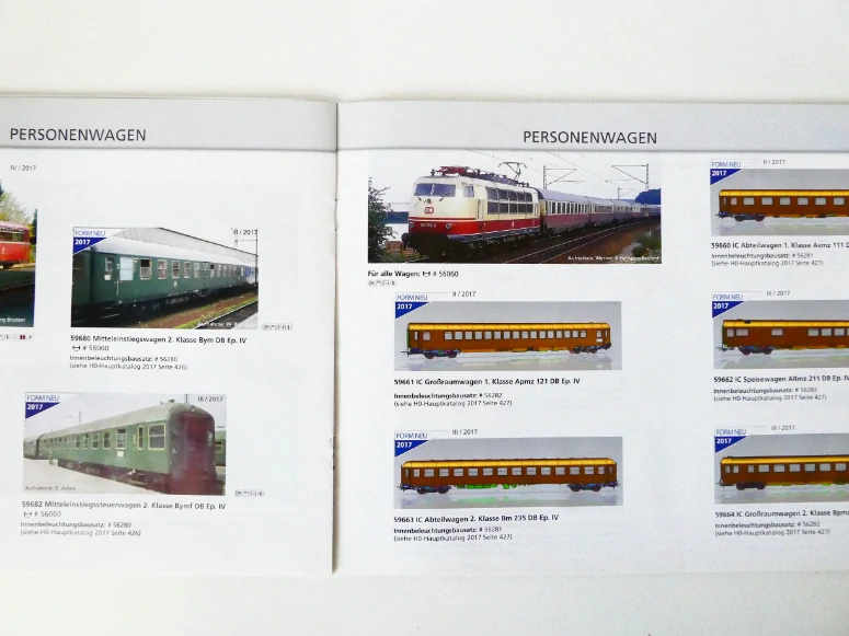 H0 PIKO Katalog Novinky 2017