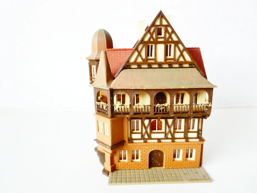 N VOLLMER 19521 Městský hrázděný dům s obchodem TOP STAV