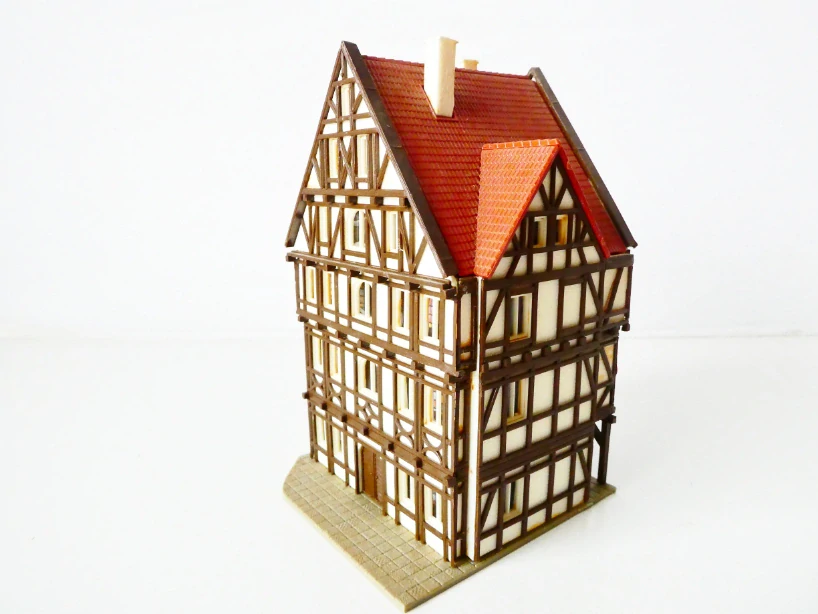 N VOLLMER 19521 Městský hrázděný dům s obchodem TOP STAV